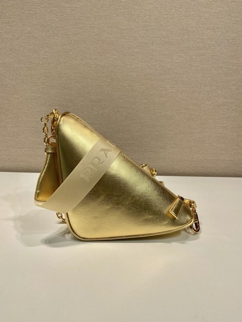 Pra*a triangle pouch